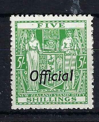 Image of New Zealand SG O119 UMM British Commonwealth Stamp